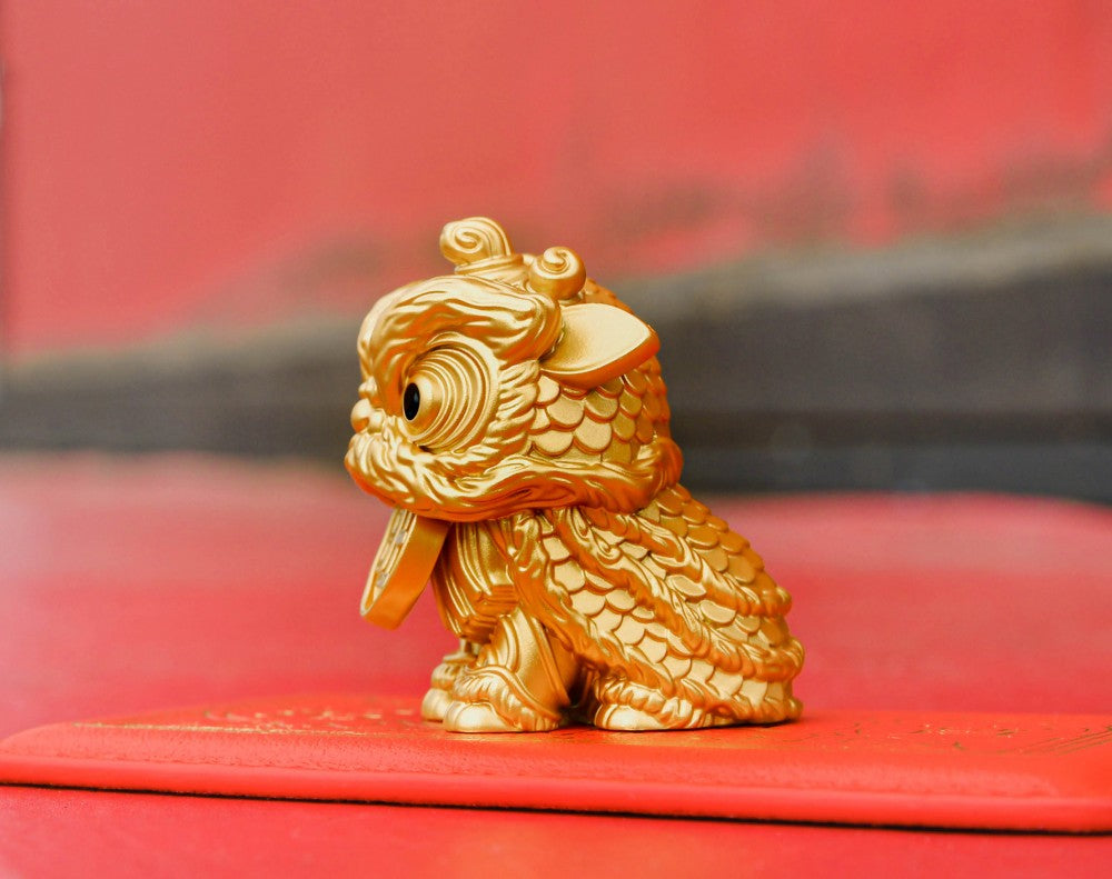 Double Bronze Lion Wealth Set - Ong & Chai for the Welcoming of Prosperity and Wealth