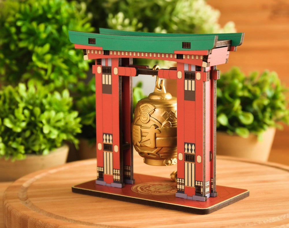 Prosperity Bell and Hammer Tabletop Figurine: Attract Wealth and Good Fortune