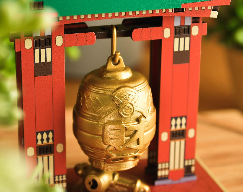 Prosperity Bell and Hammer Tabletop Figurine: Attract Wealth and Good Fortune