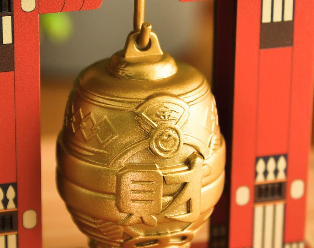 Prosperity Bell and Hammer Tabletop Figurine: Attract Wealth and Good Fortune