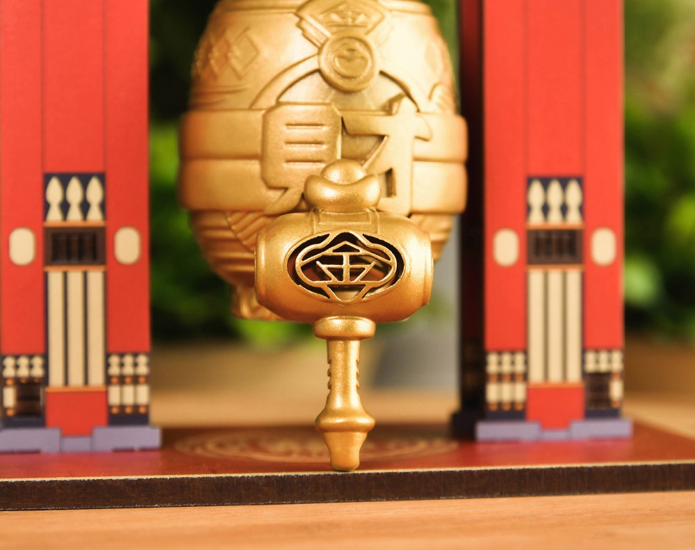 Prosperity Bell and Hammer Tabletop Figurine: Attract Wealth and Good Fortune