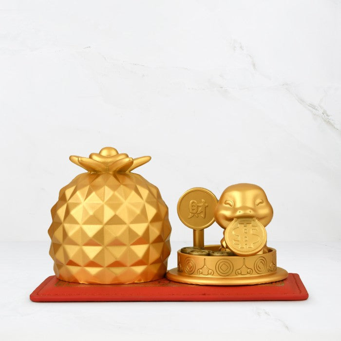 Prosperity Pineapple: A Lucky Charm for the Year of the Snake 2025