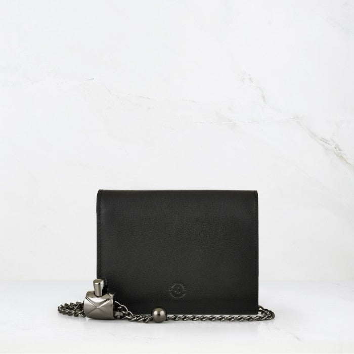 Carina Handcrafted Leather Crossbody Cardholder