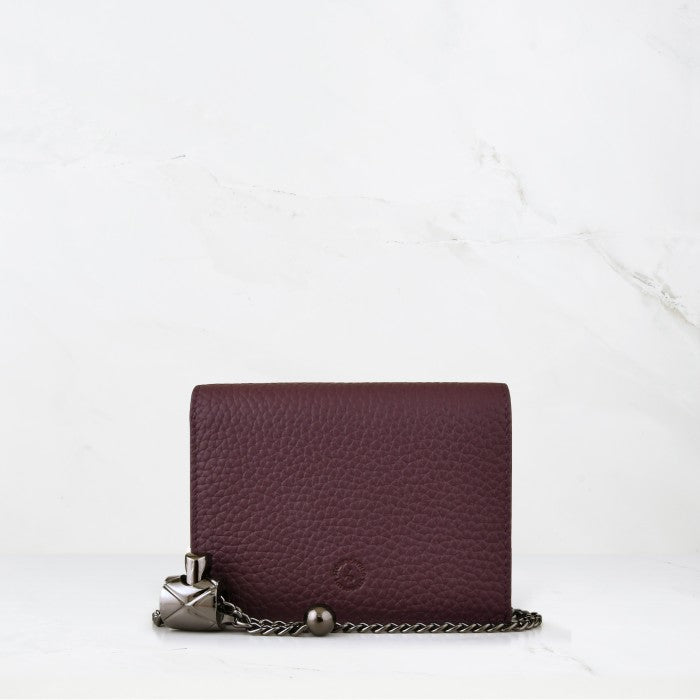 Carina Handcrafted Leather Crossbody Cardholder