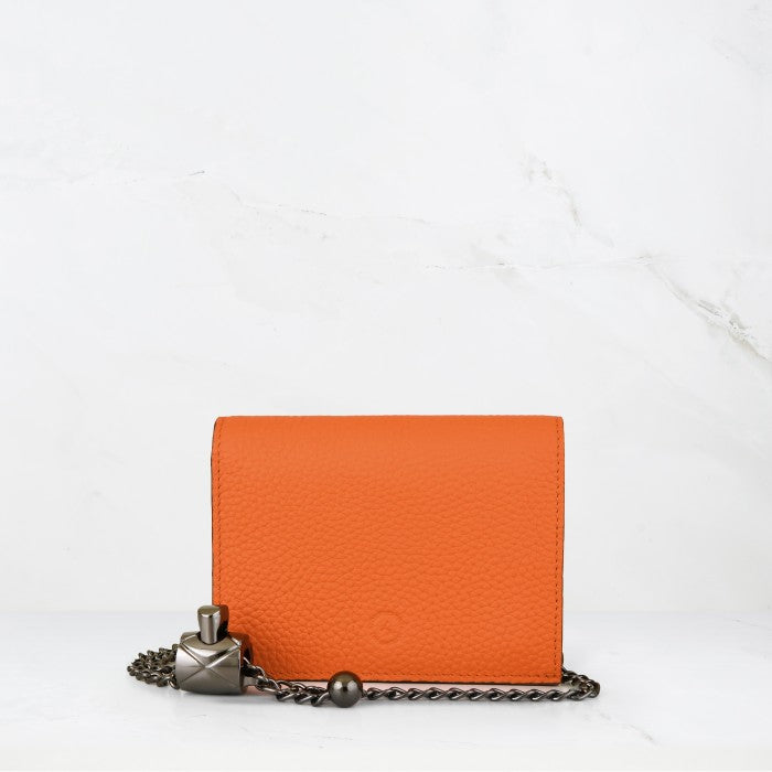 Carina Handcrafted Leather Crossbody Cardholder