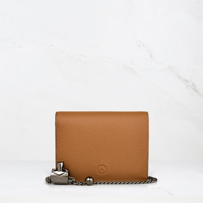 Carina Handcrafted Leather Crossbody Cardholder