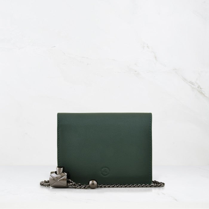 Carina Handcrafted Leather Crossbody Cardholder